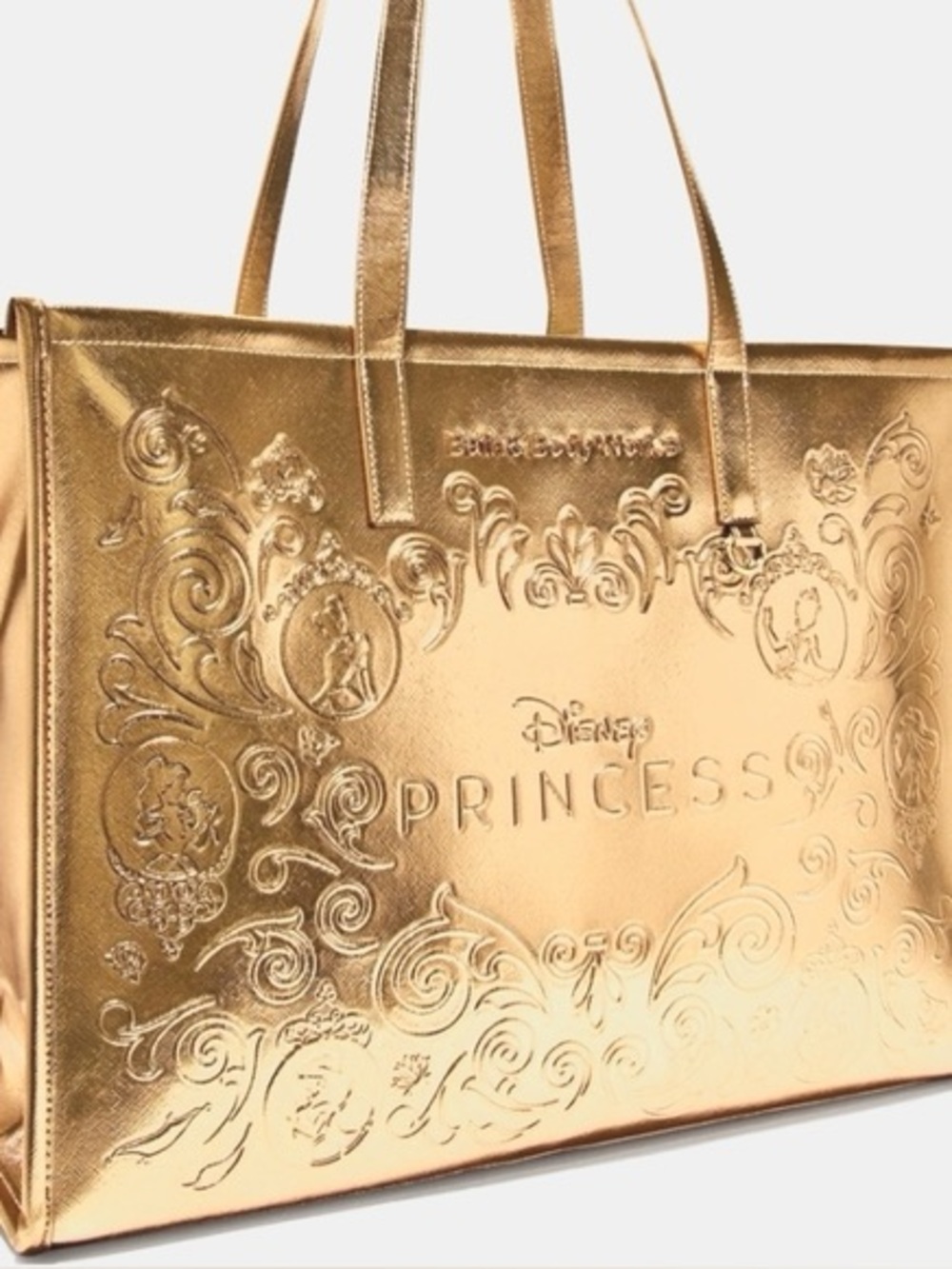 Bath & Body Works Metallic Gold Disney Princess Tote
